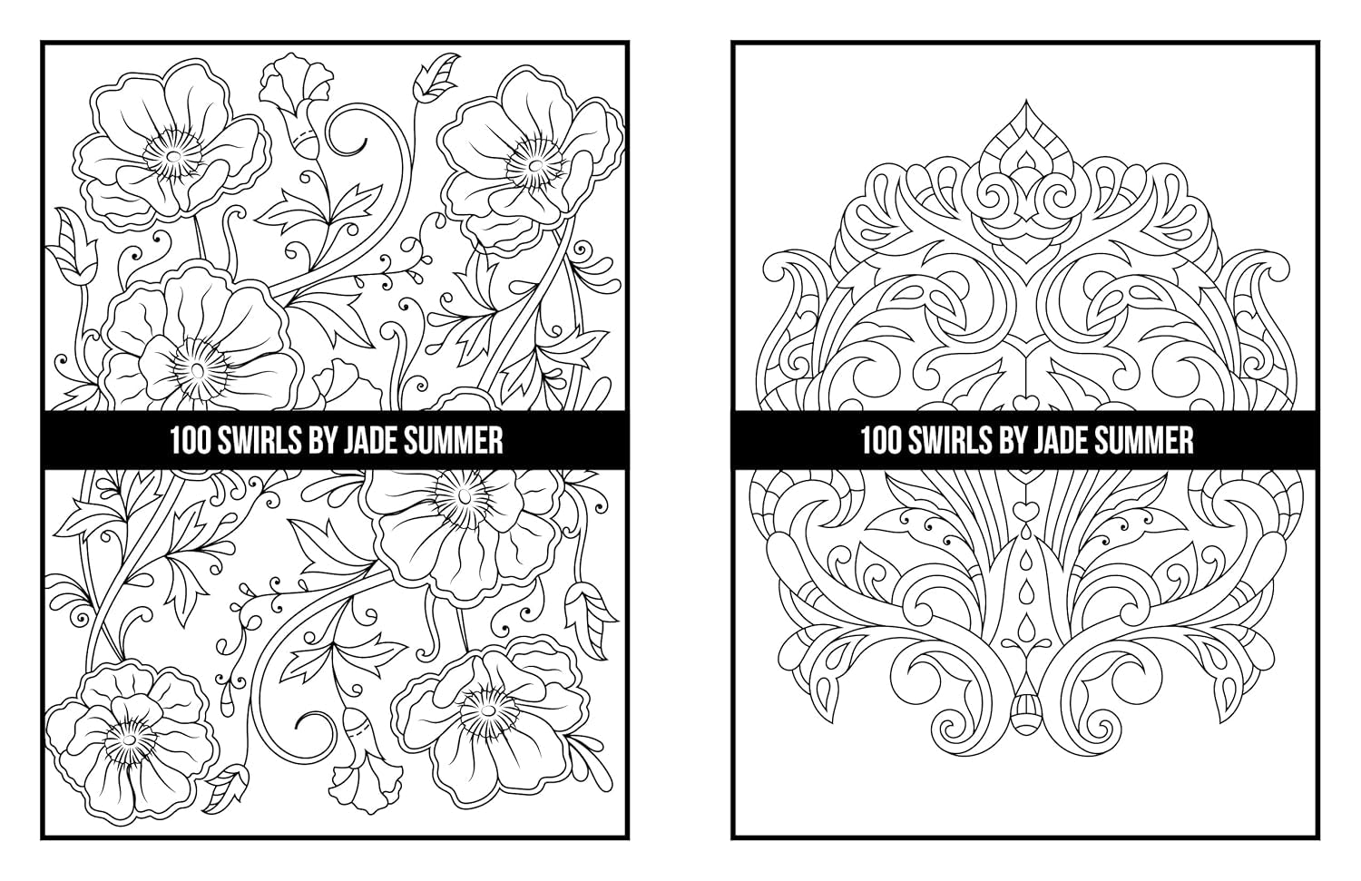 100 Swirls Coloring Book: for Adults with Fun, Easy, and Relaxing Designs