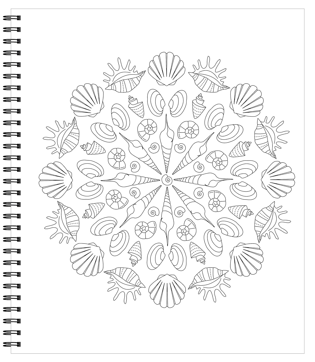 Large Print Easy Color & Frame - under the Sea (Stress Free Coloring Book)