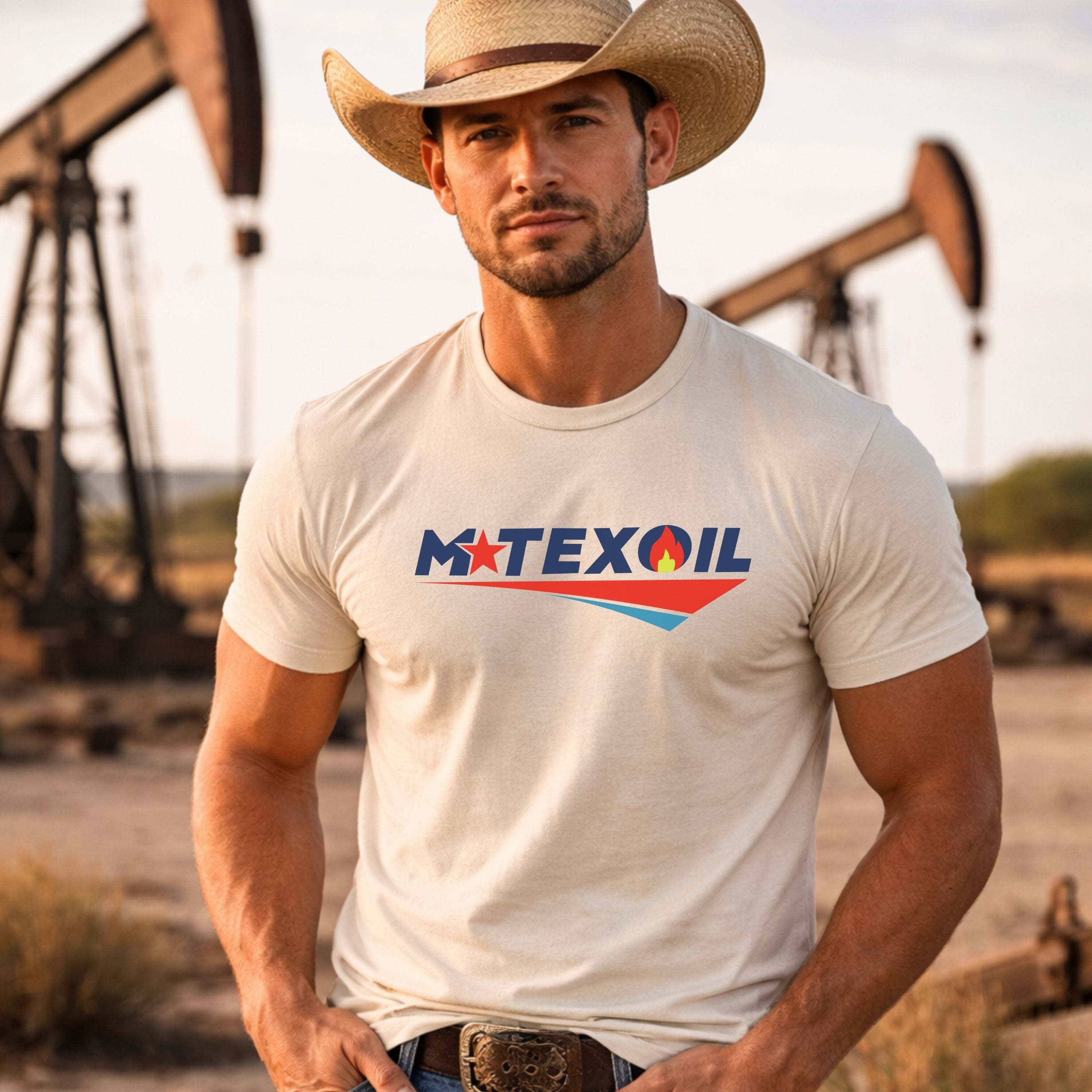 MTEX Oil Shirt, Gritty Oilfield Drama Inspired Tee, G5000 Gildan 5.3 oz T Shirt