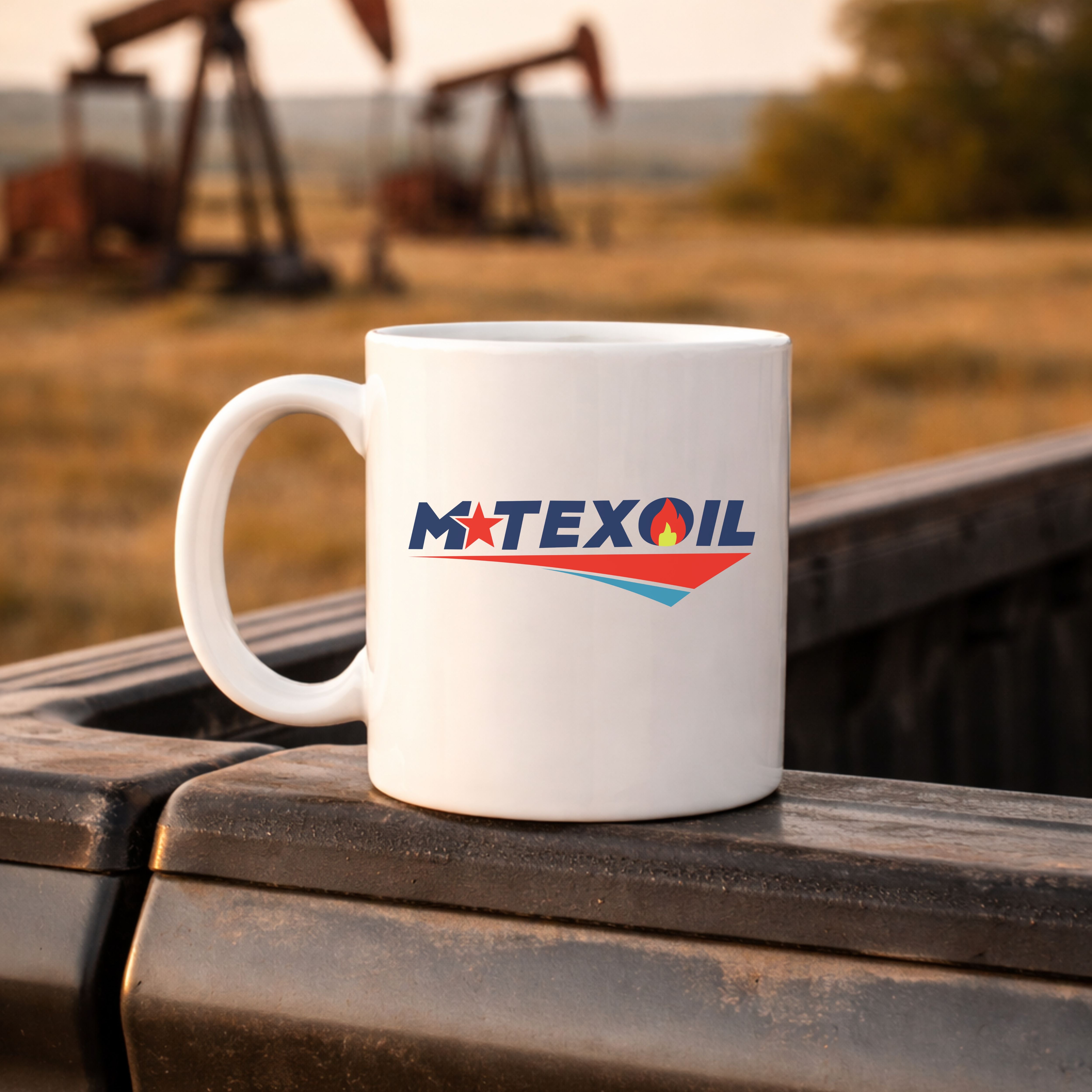 MTEX Oil Ceramic Mug, Oilfield TV Show Fan Coffee Mug 11oz or 15oz