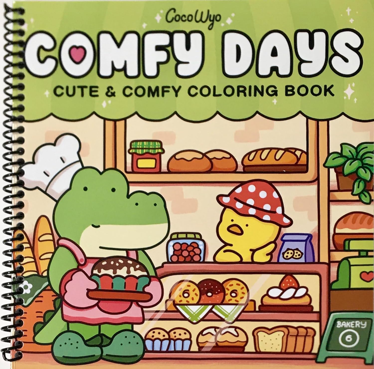 Comfy Days: Coloring Book for Adults and Teens Featuring Super Cute Animal Characters in Cozy Hygge Moments for Relaxation (Cozy Spaces Coloring)