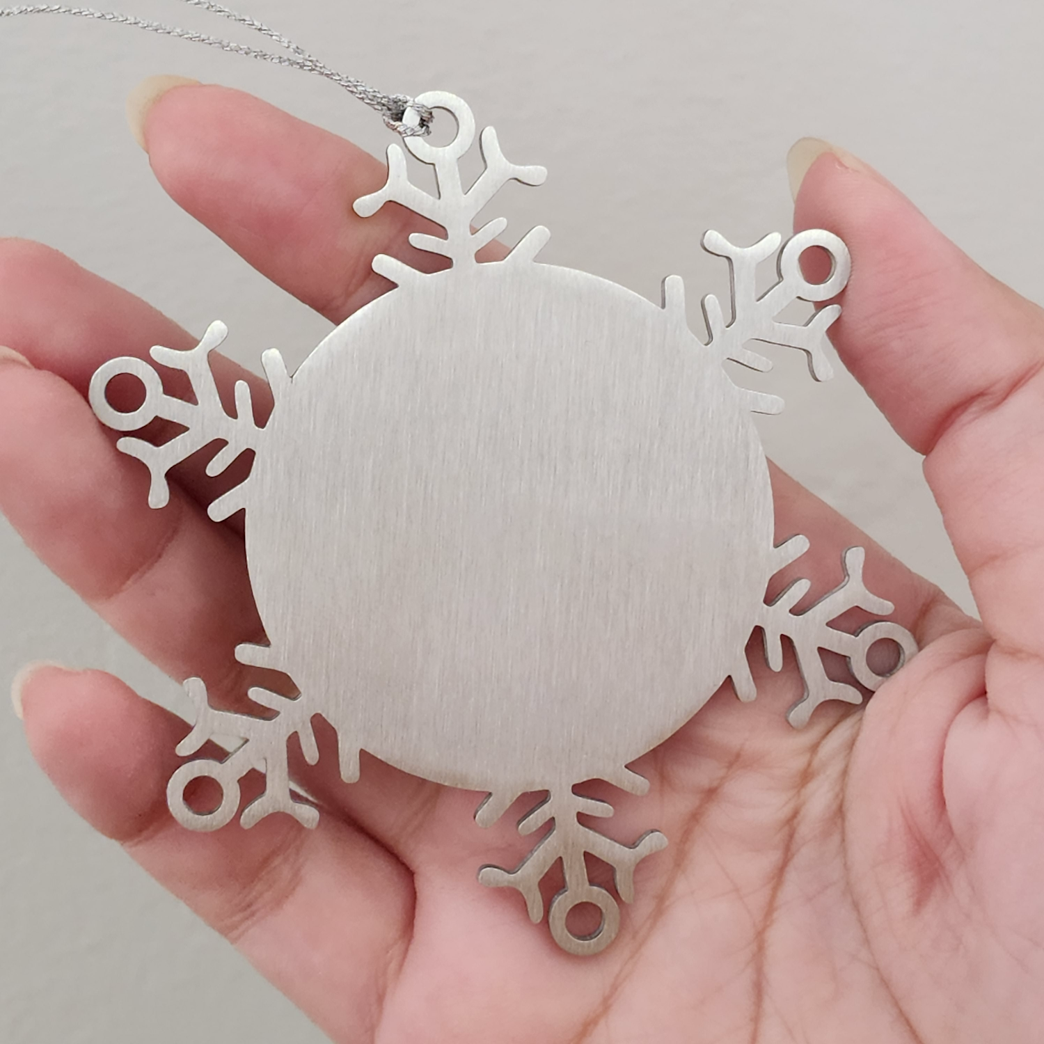 'Funny' Snowflake Ornament For Card Games Lovers - Gifts from Friends for Card Games Enthusiasts and Family - Unique Christmas Unique Gifts - Image 4
