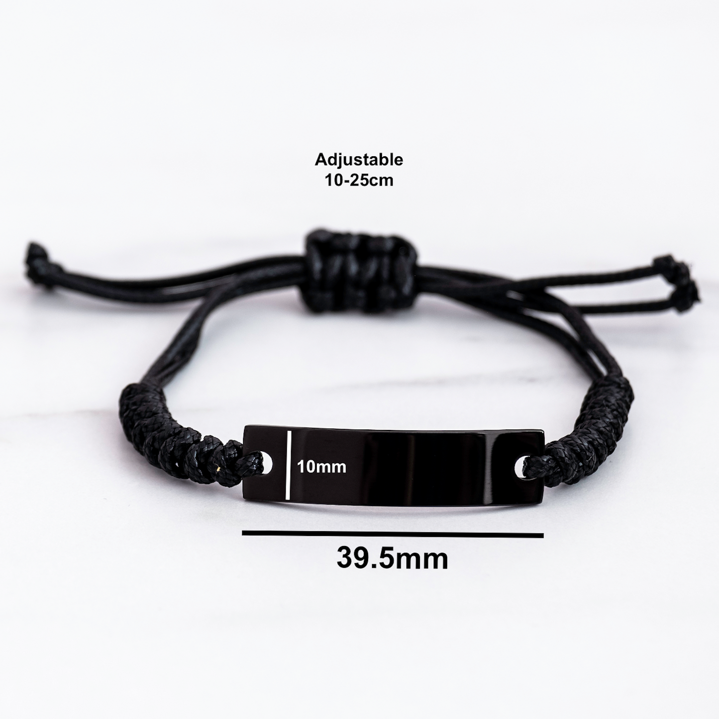 Advisor Gifts for Mother's Day, Funny Quote Rope Bracelet, Adjustable Black Stainless Steel with Interlaced Rope, Gifts from Men to Women - Image 4