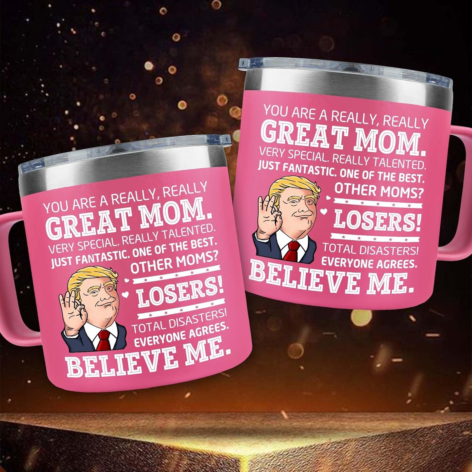 Mothers Day Mug for Mom - Mom Gifts - Mom Tumbler Mug 14 OZ - You Are a Really Really Great Mom - Gift for Women - Christmas, Birthday Gift for Mom, Mother from Daughter, Son, Husband