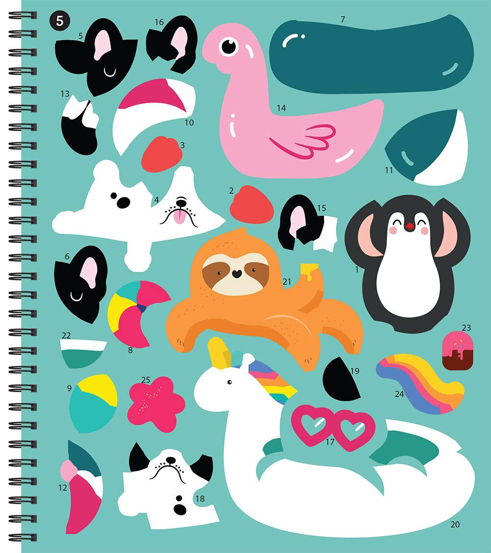 Brain Games - Sticker by Number: Sloth