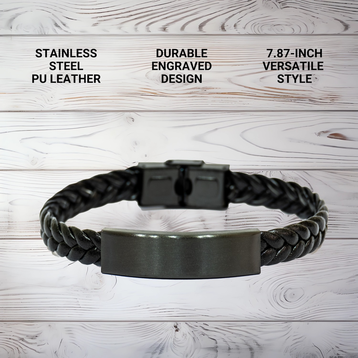 Funny, Sexy Jeweler Gifts for Her, Interlaced Leather Bracelet, Gifts from Women to Mothers, Mother's Day Unique Jeweler Presents - Image 3