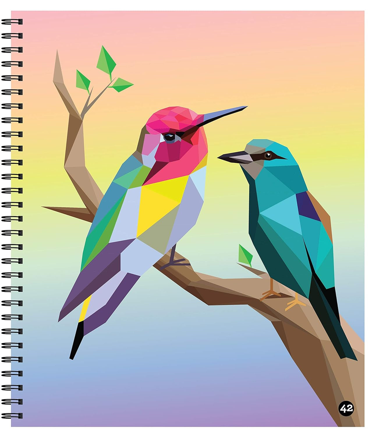 Brain Games - Sticker by Number: Birds (42 Images to Sticker)