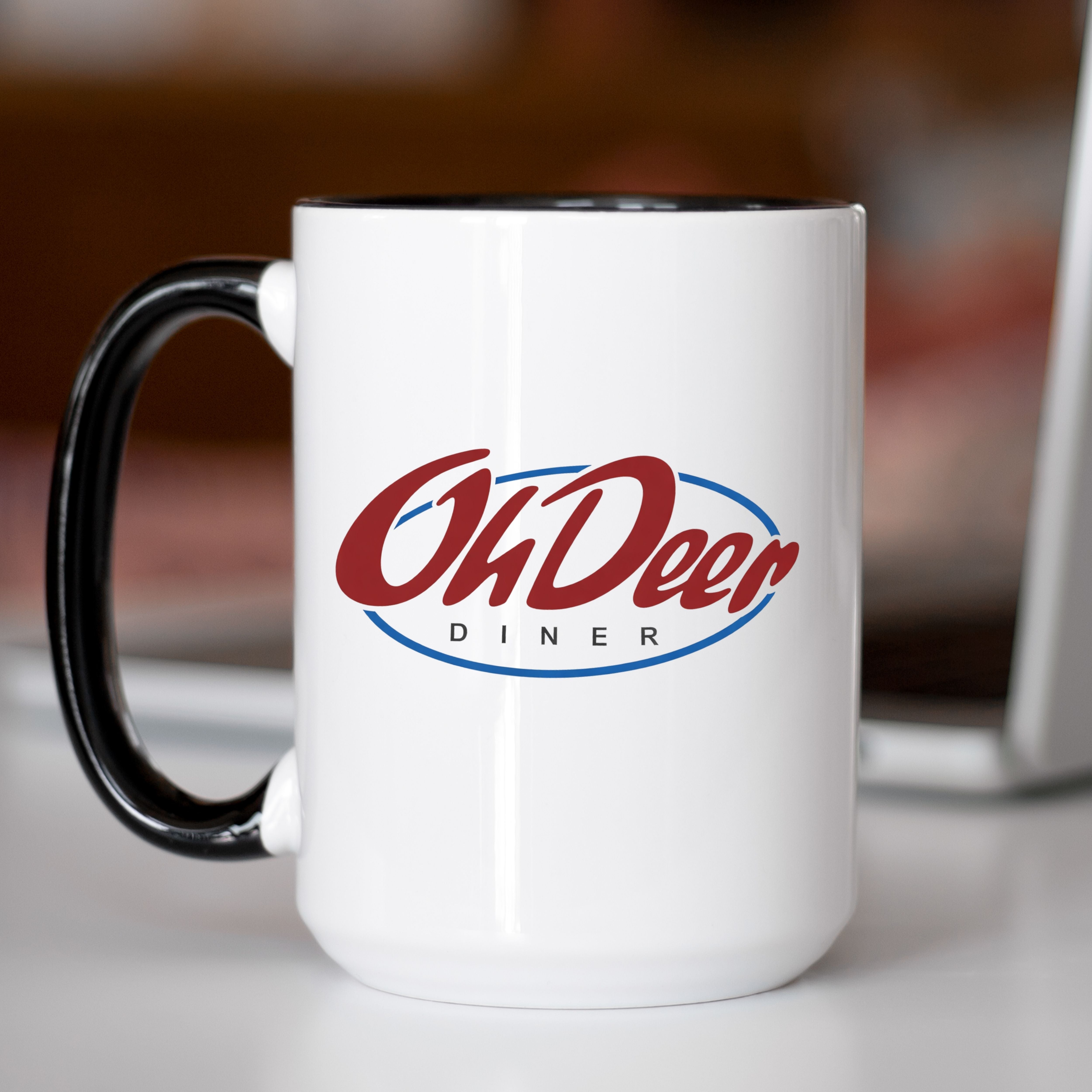 Oh Deer Diner Mug, Video Game Inspired Coffee Mug