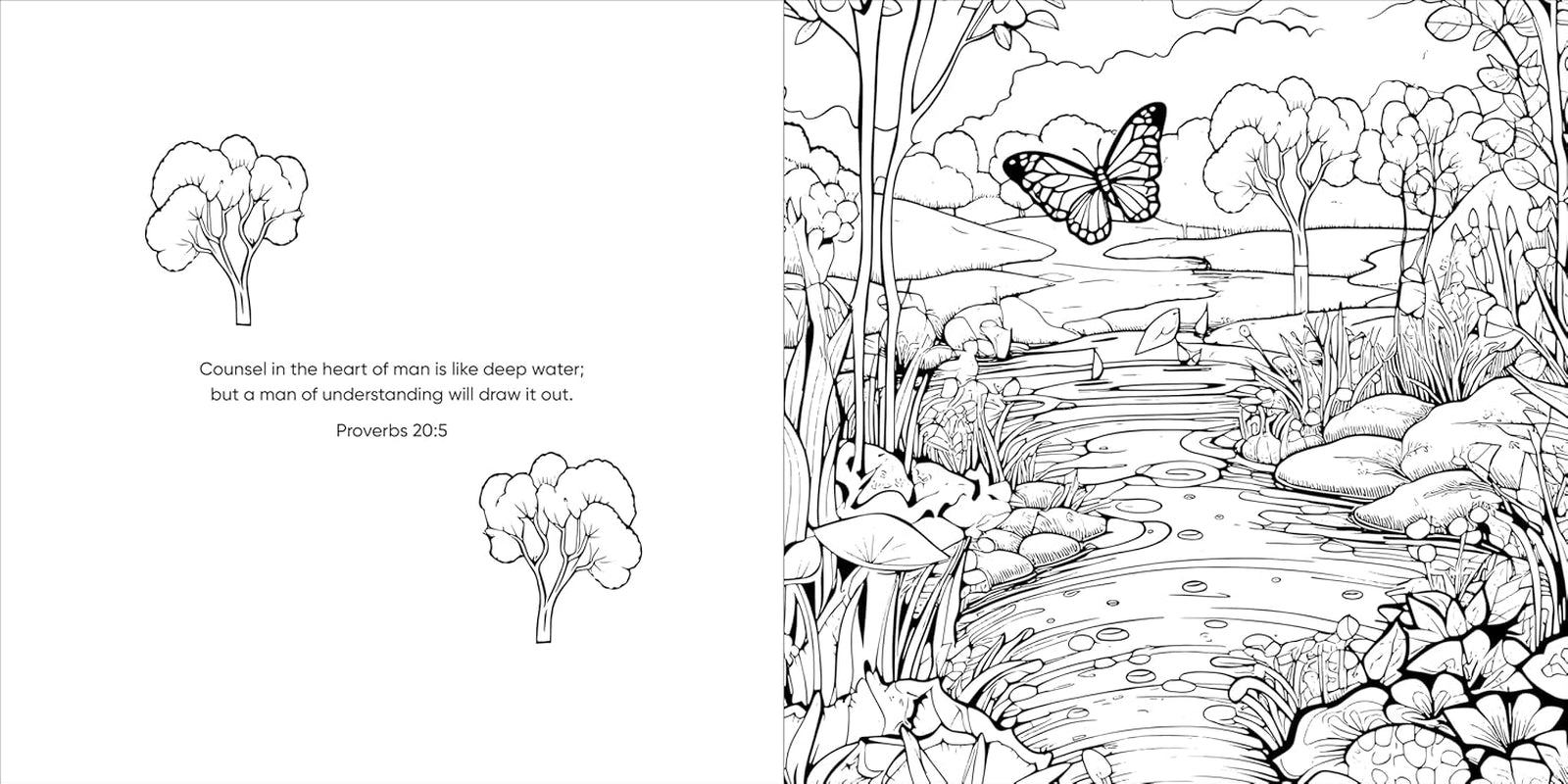 Color & Pray: Proverbs (Keepsake Coloring Books)