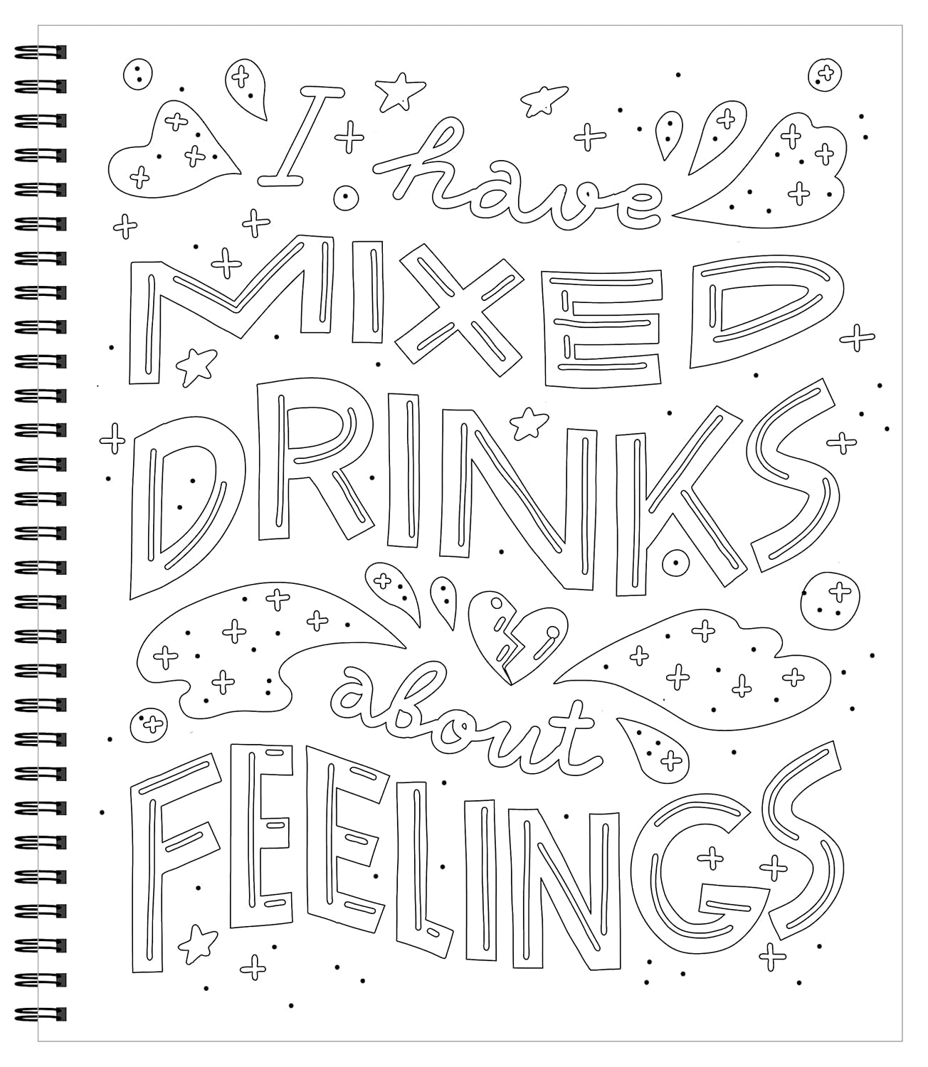Cocktails & Coloring: 31 Coloring Pages with 23 Delicious Recipes (Color & Frame)