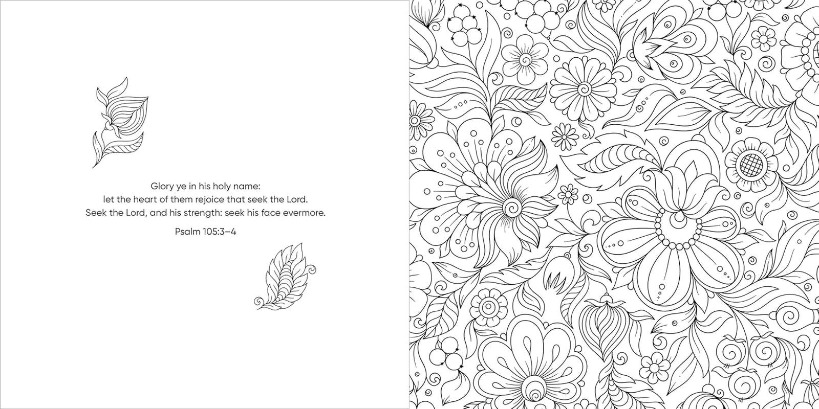 Color & Pray: Psalms (Keepsake Coloring Books)