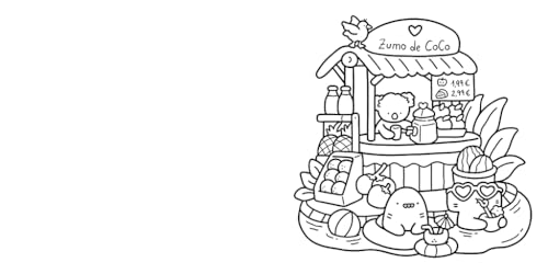 Pequeño refugio / Cozy Corner: Cute & Comfy Coloring Book (Spanish Edition)