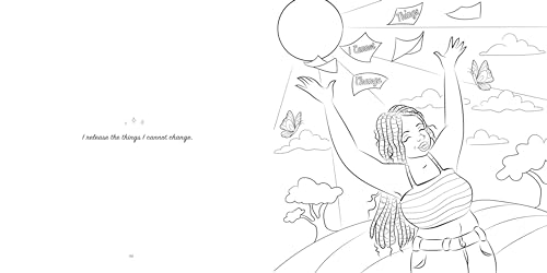 Mind, Body, & Soul: A Self-Care Coloring Book for Black Women (Self-Care for Black Women Series)