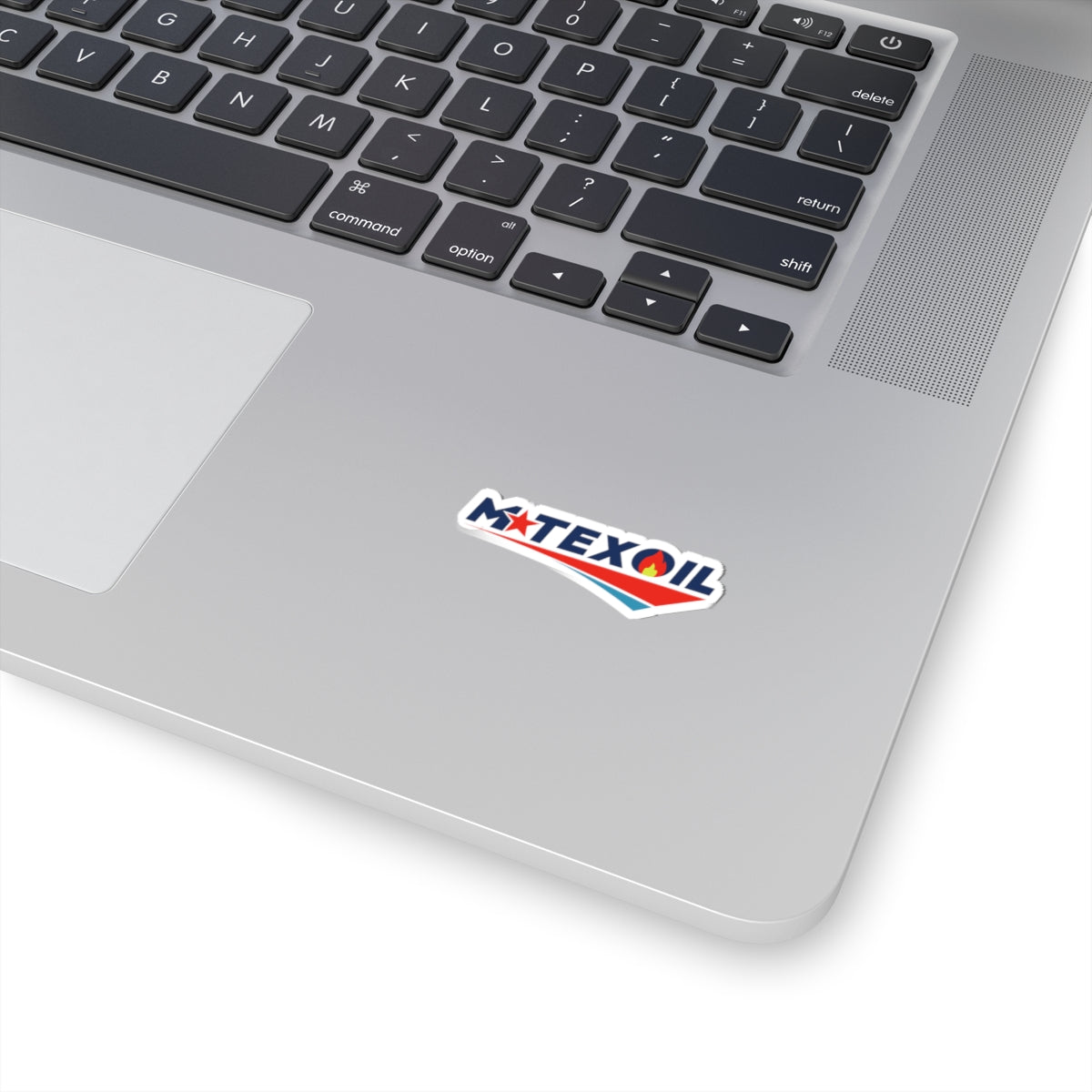 M-TexOil Logo Sticker, Glossy Kiss-Cut Vinyl Decal, 4 Sizes