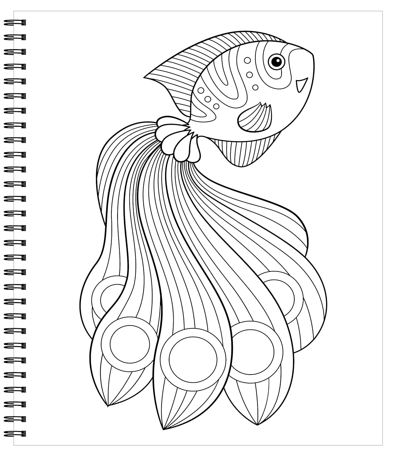 Large Print Easy Color & Frame - under the Sea (Stress Free Coloring Book)