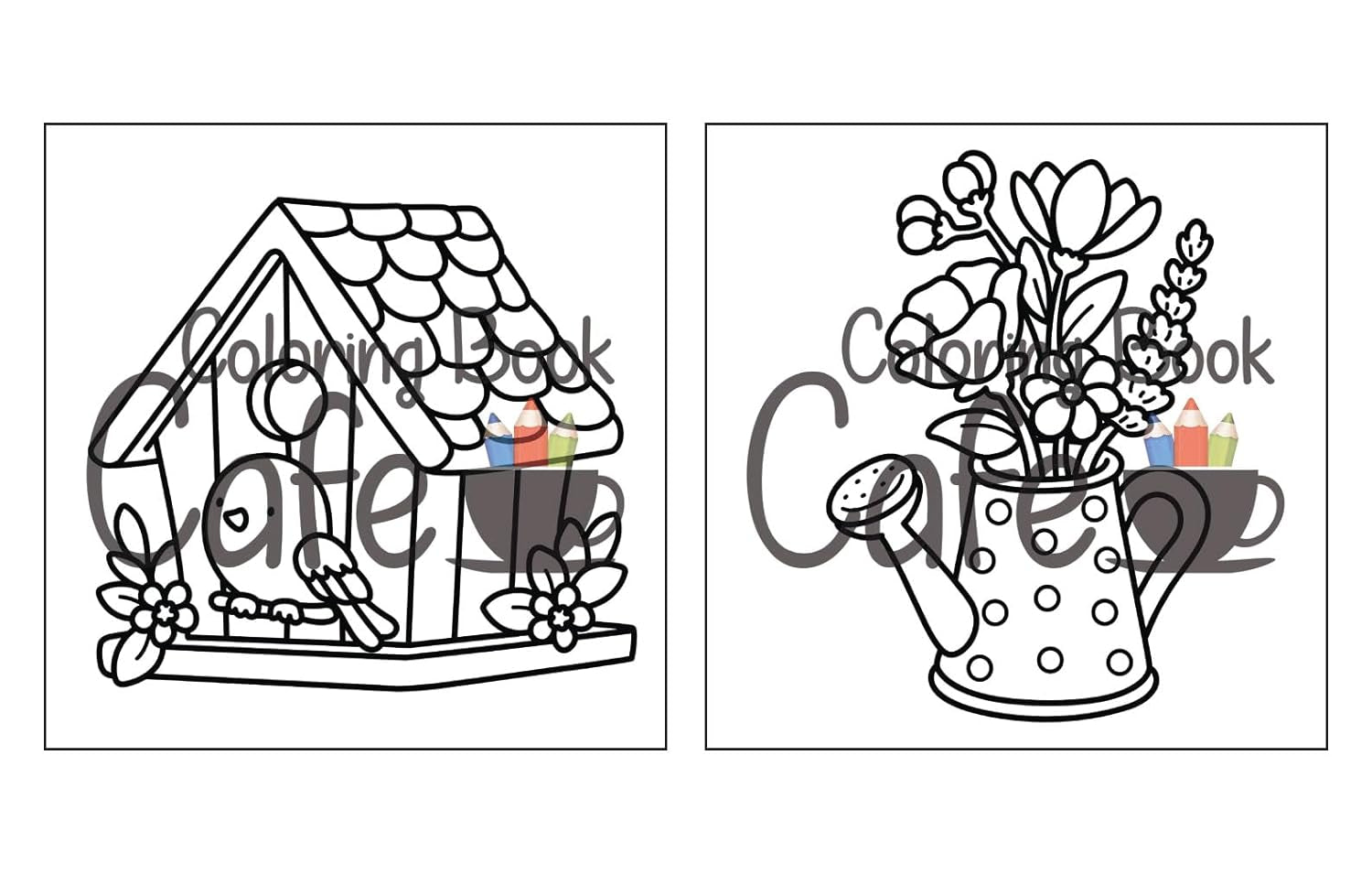 Cozy Spring: Cute Coloring Book for Adults & Teens with Easy and Bold Spring Inspired Designs (Bold and Easy Coloring Books)