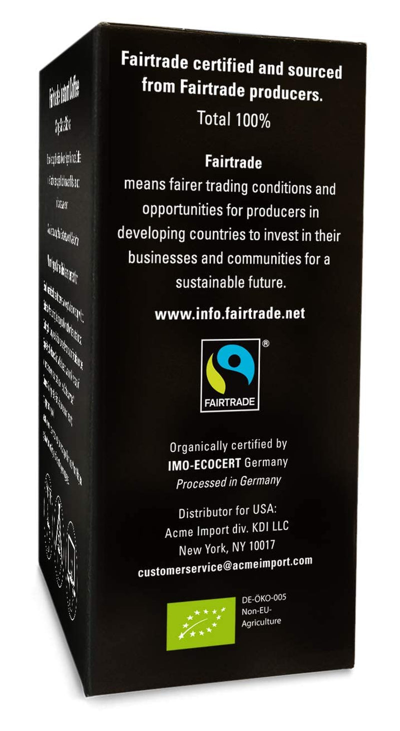 25 Count Single Serve Instant Decaf Coffee | Decaffeinated Organic Arabica Beans | [25 Sticks/1.76Oz/50G]