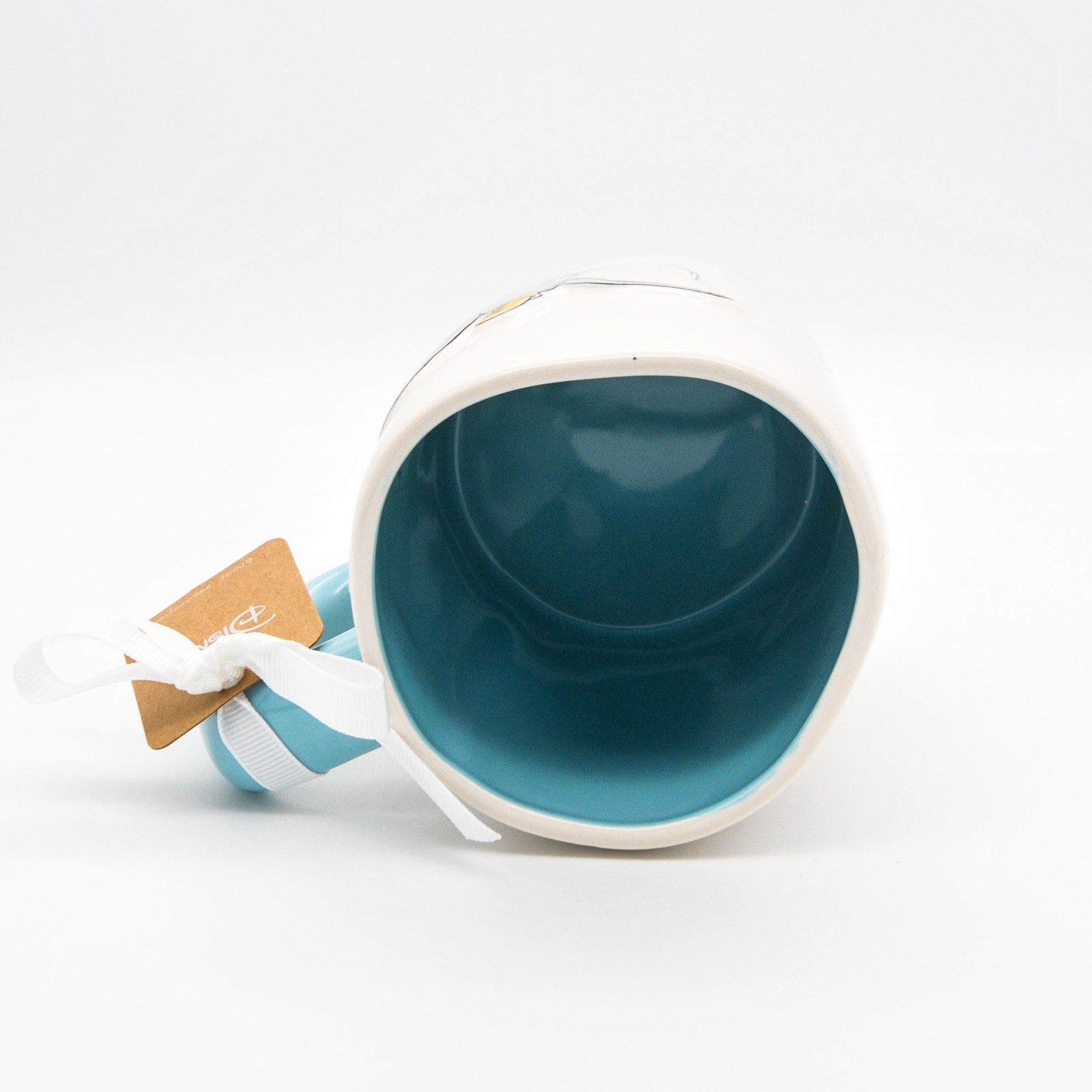 Rae Dunn Dumbo Mug, Don't Just Fly, Soar 16oz Ceramic Double Sided Coffee Mug Gift
