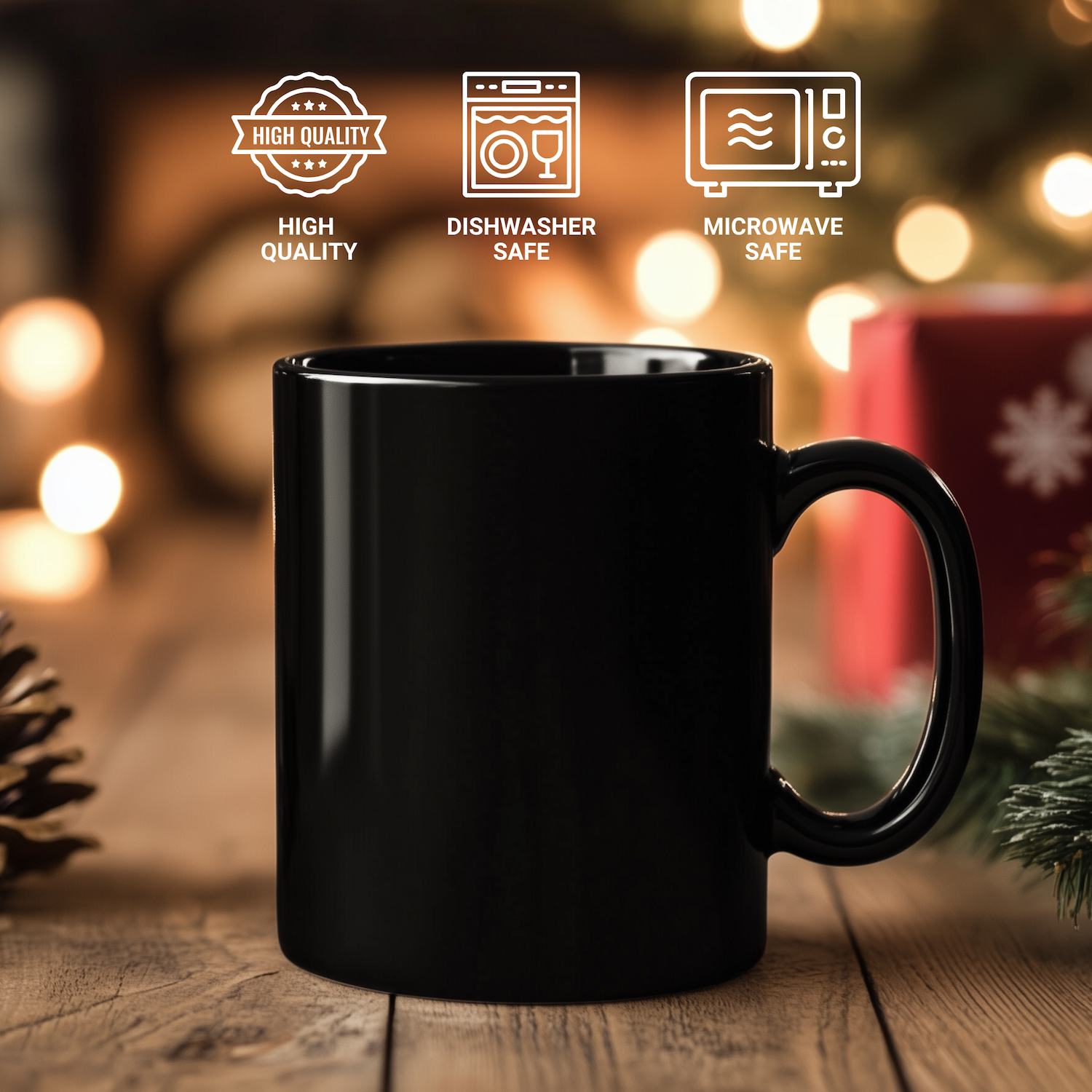 Funny Model Building Quote Gifts for Mom, Unique Black Coffee Mug from Friends, Perfect for Mother's Day - Additional