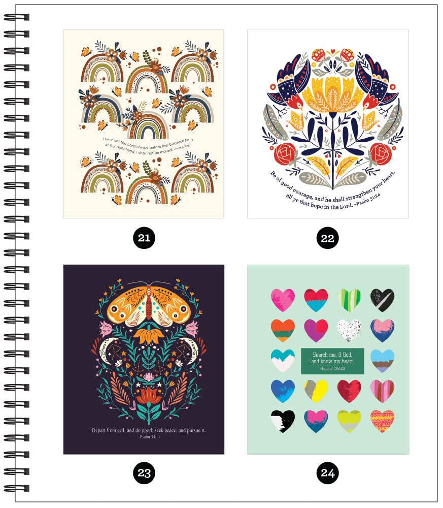 Brain Games - Sticker by Number: Psalms (28 Images to Sticker)