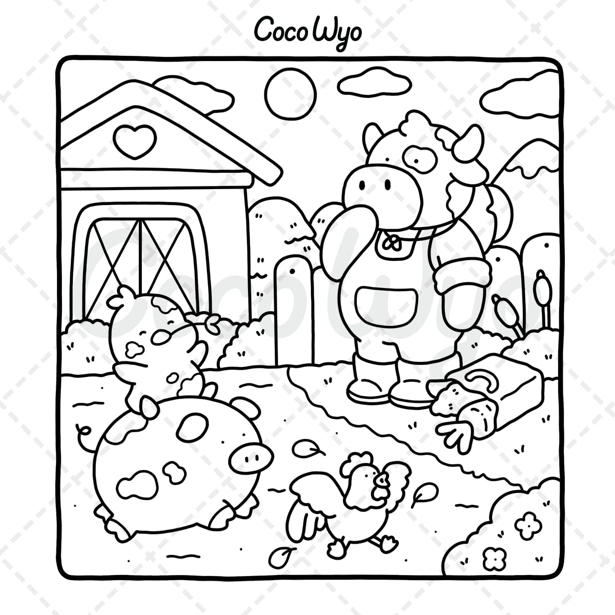Little Cuddles: Coloring Book for Adults and Teens Featuring Cute Animal Friends for Relaxation