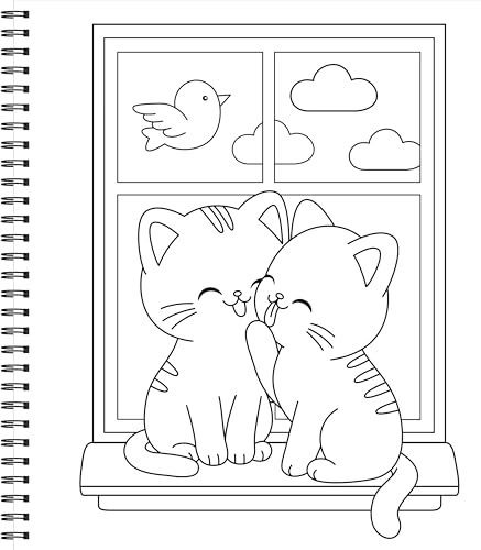 Simple and Sweet Coloring Book: Cute Cats