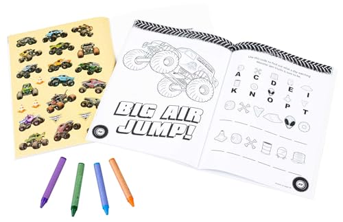 Monster Jam: It's Monster Jam! (Color & Activity with Crayons)