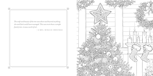 Debbie Macomber's Best Christmas Ever: An Adult Coloring Book