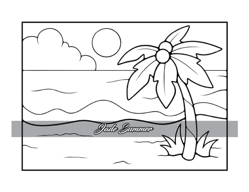 Simple Coloring Book: Easy, Bold, and Large Print Designs for Adults, Teens, Seniors, and Beginners (Easy Coloring Books)