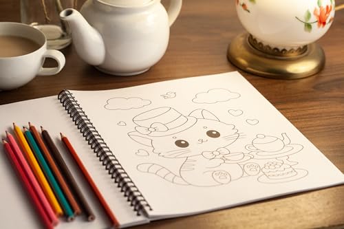 Simple and Sweet Coloring Book: Cute Cats