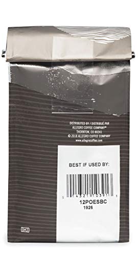 Allegro Coffee Decaf Organic Espresso Bel Canto Whole Bean Coffee, 12 oz