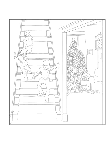Creative Haven The Saturday Evening Post Christmas Classics Coloring Book (Adult Coloring Books: Christmas)