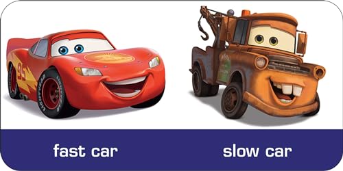 Disney Pixar Cars Lightning McQueen, Mater, and More! - My First Library Board Book Block 12-Book Set - First Words, Alphabet, Numbers, and More! Baby Books - PI Kids