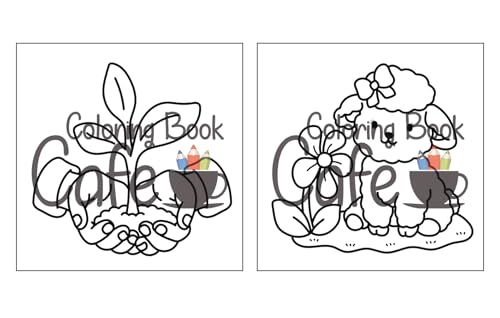 Cozy Spring: Cute Coloring Book for Adults & Teens with Easy and Bold Spring Inspired Designs (Bold and Easy Coloring Books)