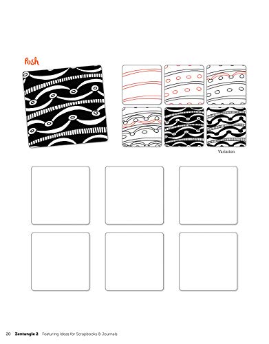 Zentangle (R) 2, Expanded Workbook Edition (Design Originals) Featuring Ideas for Scrapbooks & Journals, More than 40 New Tangles