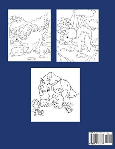 Dinosaur Coloring Book for Kids (Dinosaur Books)