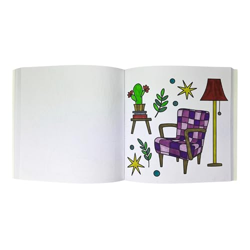 Cozy Coloring Hygge: 50+ Bold and Easy Pages to Color