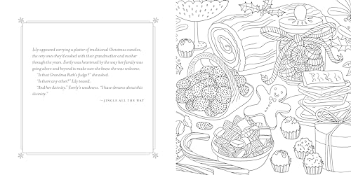 Debbie Macomber's Best Christmas Ever: An Adult Coloring Book
