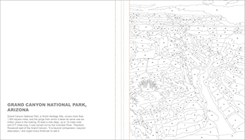 National Parks Color-by-Number
