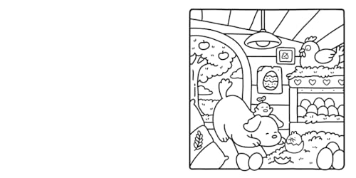 Abrazos blanditos. Un mundo cozy y adorable para colorear y relajarse ideal para niños y adultos / Cuddly Hugs (Spanish Edition)