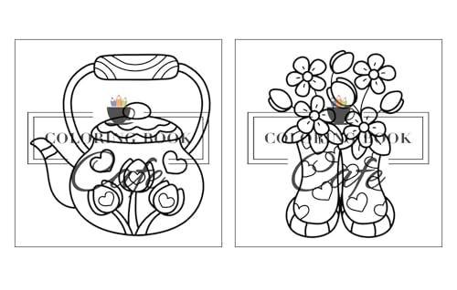 Cozy Love: Cute and Cozy Coloring Book for Adults & Teens with Easy and Bold Hygge-Inspired Designs (Bold and Easy Coloring Books)