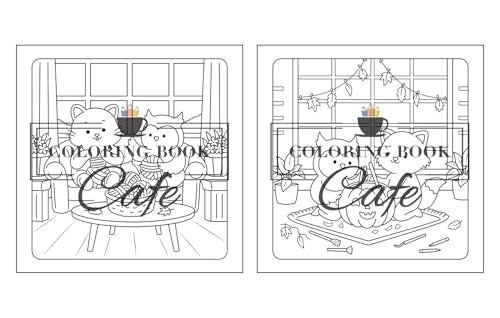 Comfy Autumn: Coloring Book for Adults & Teens Featuring Autumn Hygge Scenes with Super Cute Animal Characters for Stress Relief and Relaxation (Cute and Comfy Coloring Books)