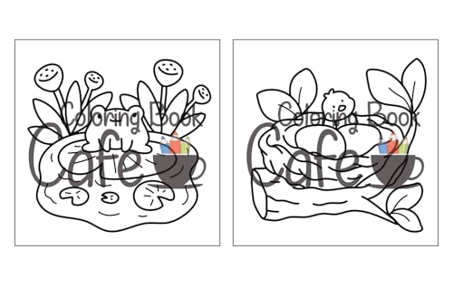 Cozy Spring: Cute Coloring Book for Adults & Teens with Easy and Bold Spring Inspired Designs (Bold and Easy Coloring Books)