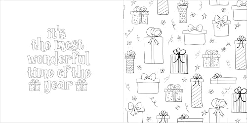 Classic Christmas Coloring (Keepsake Coloring Book) – Relaxing Holiday Designs Plus Quotes