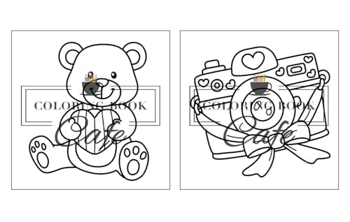 Cozy Love: Cute and Cozy Coloring Book for Adults & Teens with Easy and Bold Hygge-Inspired Designs (Bold and Easy Coloring Books)