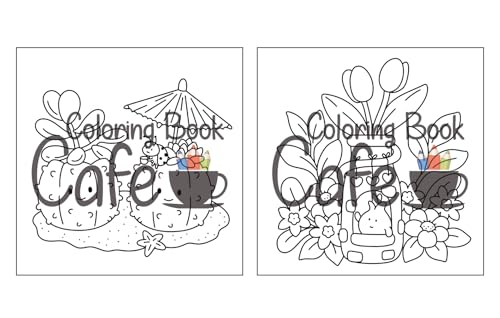Tiny Gardens: Cute & Comfy Coloring Book for Adults and Teens Featuring Adorable Garden Scenes (Cute and Comfy Coloring Books)