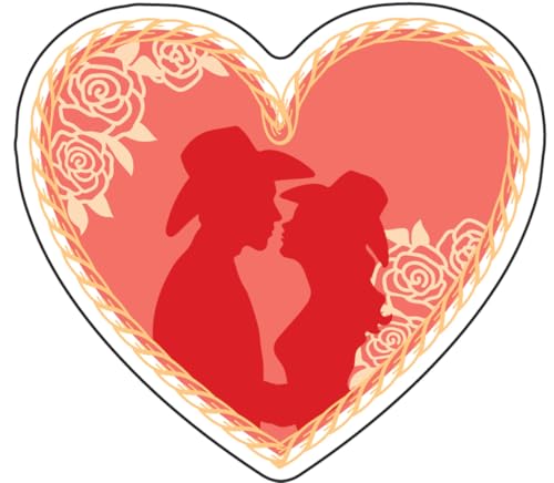 Western Romance: A Coloring & Sticker Book (Dover Adult Coloring Books)