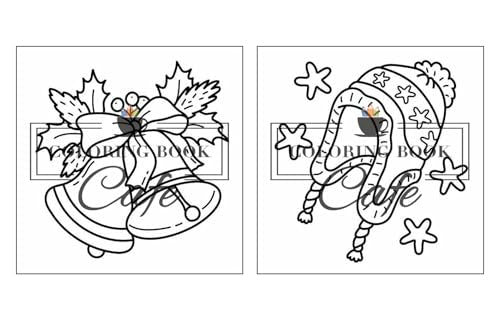 Cozy Christmas: Cute and Cozy Coloring Book for Adults & Teens Featuring Easy and Bold Christmas Designs (Bold and Easy Coloring Books)