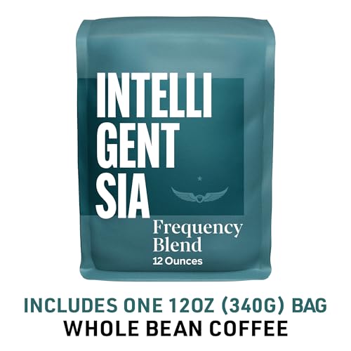 Intelligentsia Coffee, Medium Roast Whole Bean Coffee - Frequency Blend 12 Ounce Bag