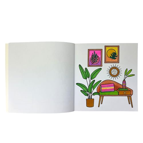 Cozy Coloring Hygge: 50+ Bold and Easy Pages to Color